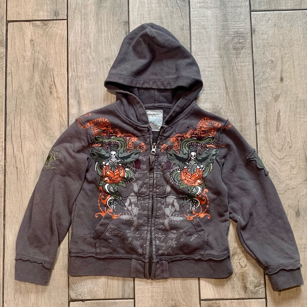 Calvin Klein Jeans boys hoodie size 6